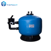 Pool Tec Filters Pompe de piscine avec filtre à sable à montage latéral pour piscine