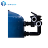 Pool Tec Filters Pompe de piscine avec filtre à sable à montage latéral pour piscine