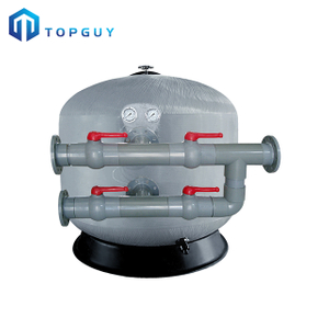 SS1400 Grand filtre en fibre de verre pour bassin de piscine à montage latéral de 56 pouces avec système de valve