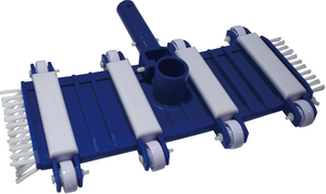 Tête d'aspirateur flexible de 12 pouces avec brosse latérale pour piscine creusée 14"