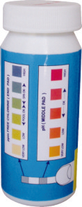 Bandelettes de test 2 en 1 pour tester le chlore et le PH