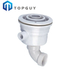 Accessoires ronds de piscine de buse rapide de 1,5 pouces pour accessoires de clinker de sortie de spa
