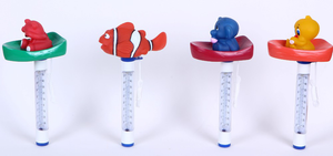 Thermomètre flottant pour animaux de piscine en 4 styles