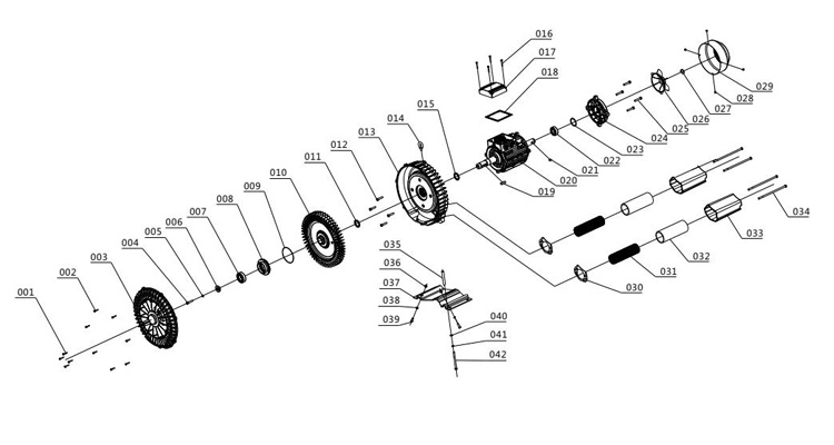 Souffleur d'air s&eacute;rie MV 