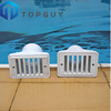 Couvercle de drain de sol de piscine de bain en plastique pour drain de piscine sous le drain principal carré de la grande piscine