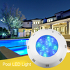 Nouveau LED/RGB lumière de piscine ABS plastique mural lumière sous-marine 12/24V lumière de fontaine