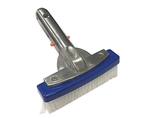 Brosse murale en polybristel 5,5/14 cm avec manche en alu
