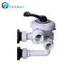 Pool Tec Filters Pompe de piscine avec filtre à sable à montage latéral pour piscine