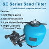 Filtre sable SR | Système de filtration de piscine puissante et durable facile à ouvrir pour une piscine propre étincelante