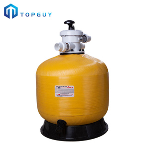Équipement supérieur de purification d'eau de filtre de piscine de filtre à sable de fibre de verre de bâti