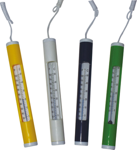 Thermomètre économique rond coloré