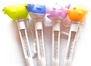 Thermomètre flottant pour animaux de piscine en 4 styles